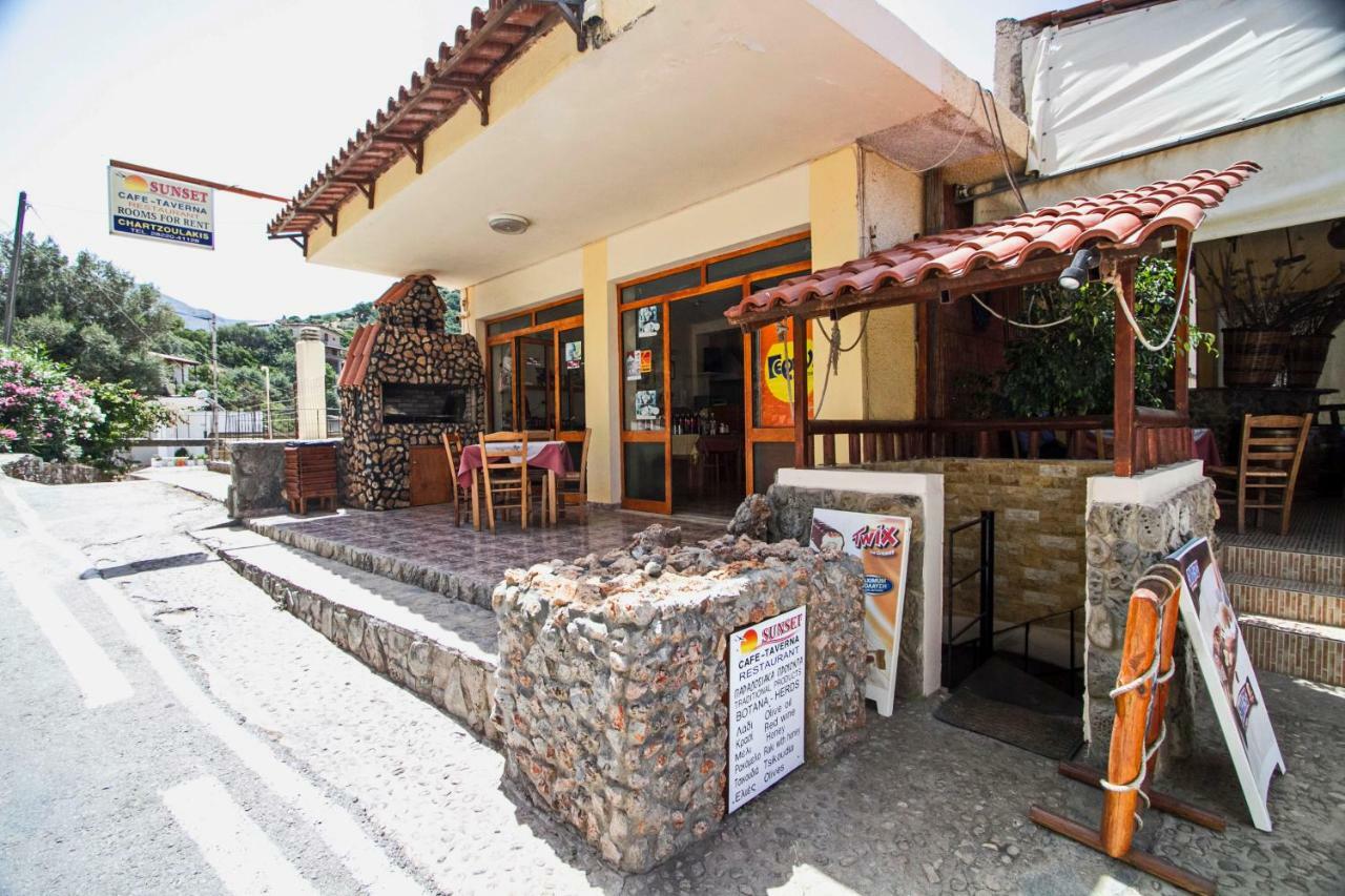 Sunset Crete Bed & Breakfast Kambos  ภายนอก รูปภาพ